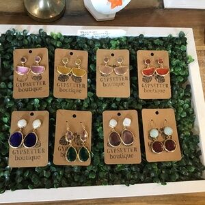 Moroccan Stone Earrings